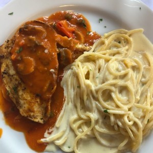 Pollo a la cacciatora