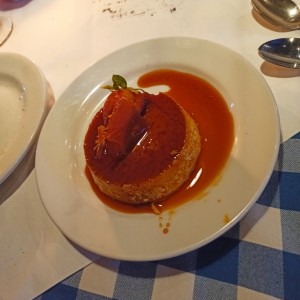 Flan de queso