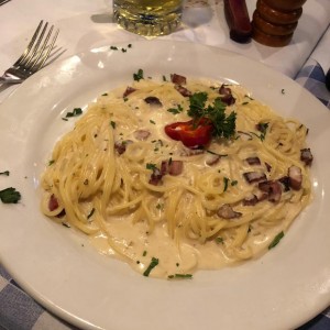 PASTA TRADIZIONALE - LINGUINE ALLA CARBONARA