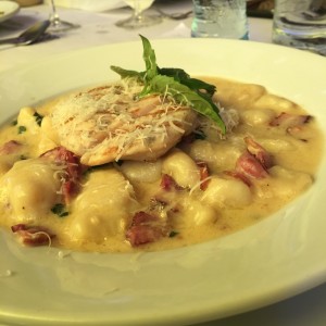 gnochis carbonara
