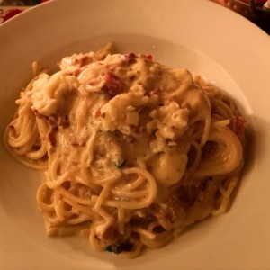 Espaguetis a la carbonara