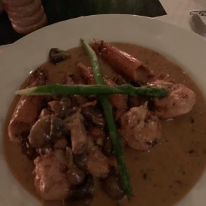 camarones con salsa de ron zacapa