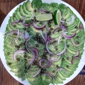 Carpaccios - Carpaccio de Aguacate