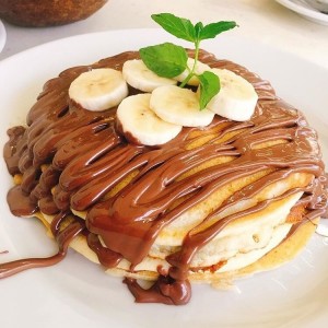 panqueques nutella banano