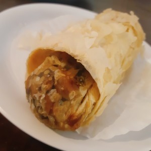 Rollo de Pollo con Verduras