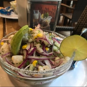 ceviche peruano de pescado