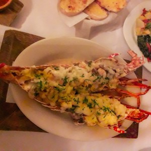 lagosta gratinada