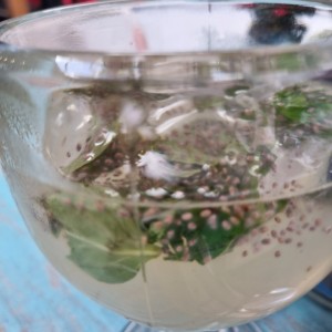 limonada con chia