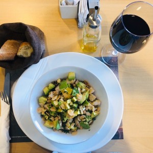 ensalada oriental + bourdeux 