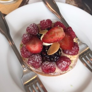 tartaleta de frutos rojos