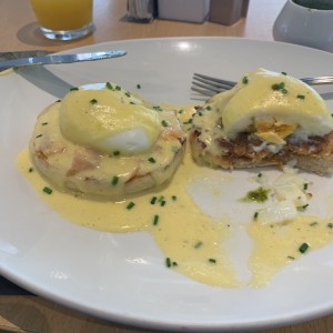 huevos benedictinos con salmon 
