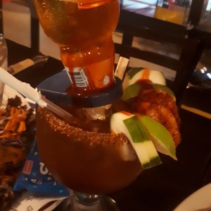 Michelada de chamoy