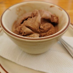 helado de chocolate