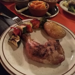 Pollo a las brasas
