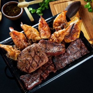 Camarones jumbo a la plancha