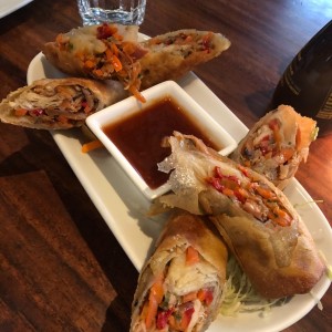 Spring Rolls con Shiitake