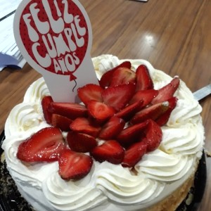 Fresas con Crema