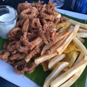Calamares Empanizados 