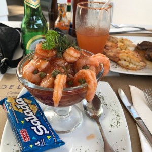 Entradas - Cocktail de Camarones