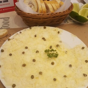 carpaccio de caracol