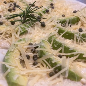 Entradas - Carpaccio de Caracol