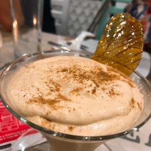 Mousse de dulce de leche
