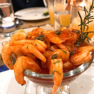 Coctel de camarones