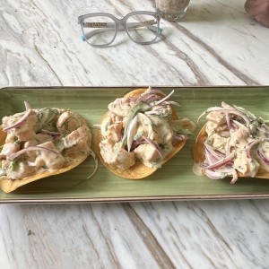 Tostadas de Salmón 