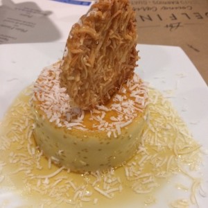 flan de coco