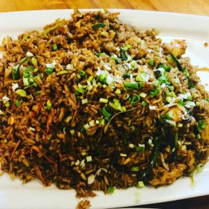 Arroz Frito con pechuga de Pollo
