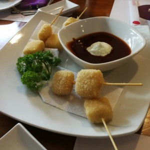 Brochetas Kushiage - Kushiage de Queso de 6
