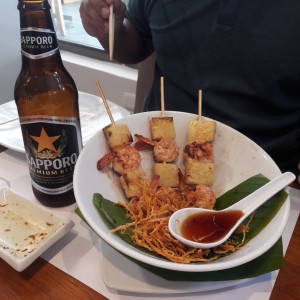 yakitori camaron