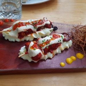 Anticuchos de Pulpo