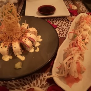 Massaki Roll y Volcano Roll