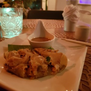 Dumplings de pollo