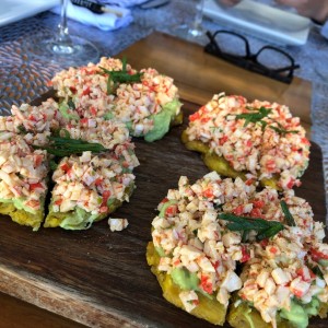 Crab Tostones