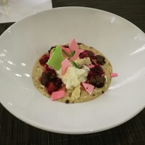 Postre de frutos Rojos Flameados con Ron Zacapa 23