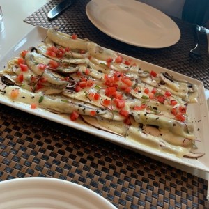 Nuestros Carpaccios - Hongo Portobello