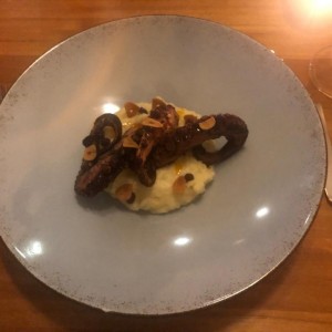 Pulpo gratinado