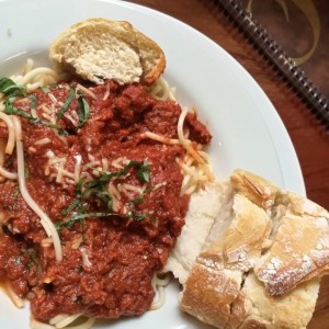 Spaguetti a la Bolognesa