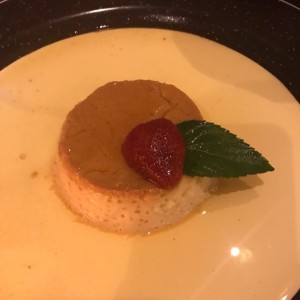 Flan de queso