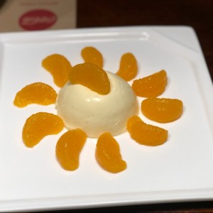 mouse de queso de cabra
