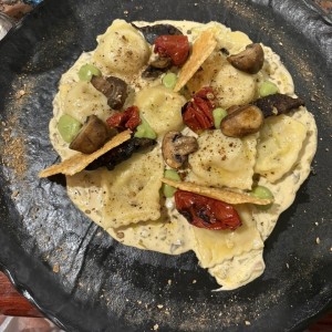 Ravioles con güicoy