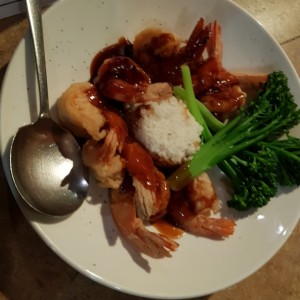 Camarones al Jengibre Caramelizado