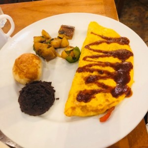 rib omelete