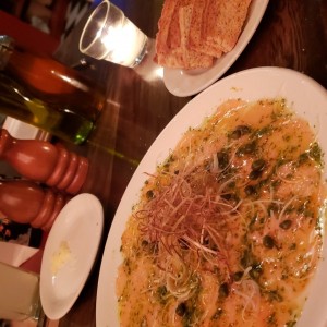 Entradas - Carpaccio Bianco