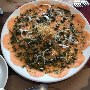 Entradas - Carpaccio Bianco