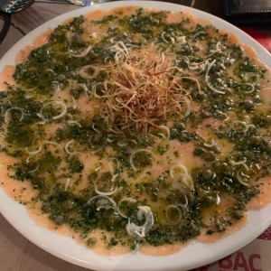Entradas - Carpaccio Bianco