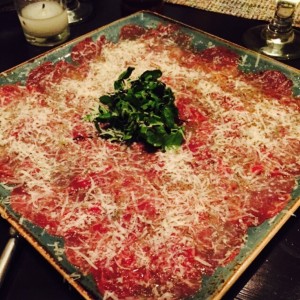 carpaccio de lomito