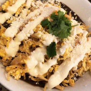 huevos revueltos con chip crunchy
